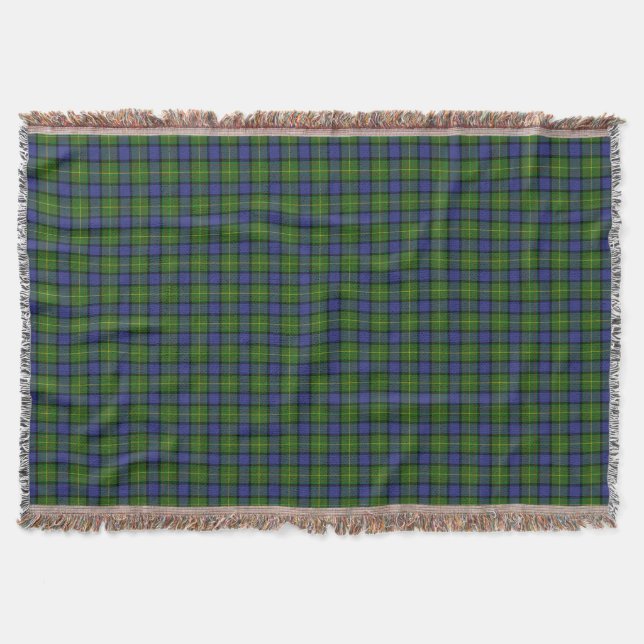 Clan Muir Tartan Decke (Vorderseite)