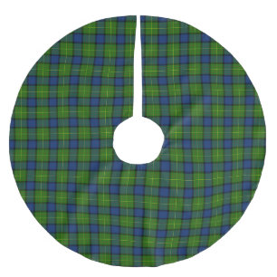 Clan Muir Tartan Polyester Weihnachtsbaumdecke
