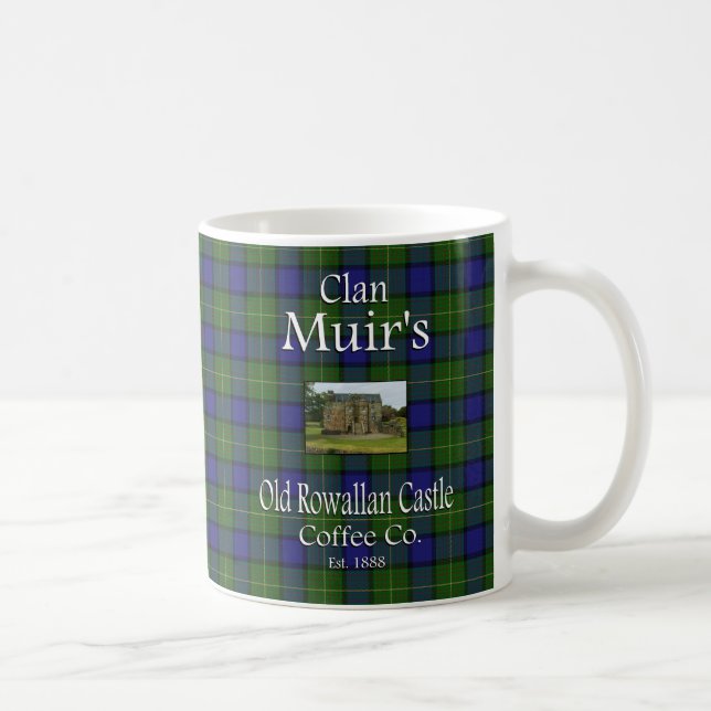 Clan Muir's Old Rowallan Castle Coffee Co. Kaffeetasse (Rechts)