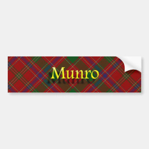 Clan Munro Scottish Autoaufkleber