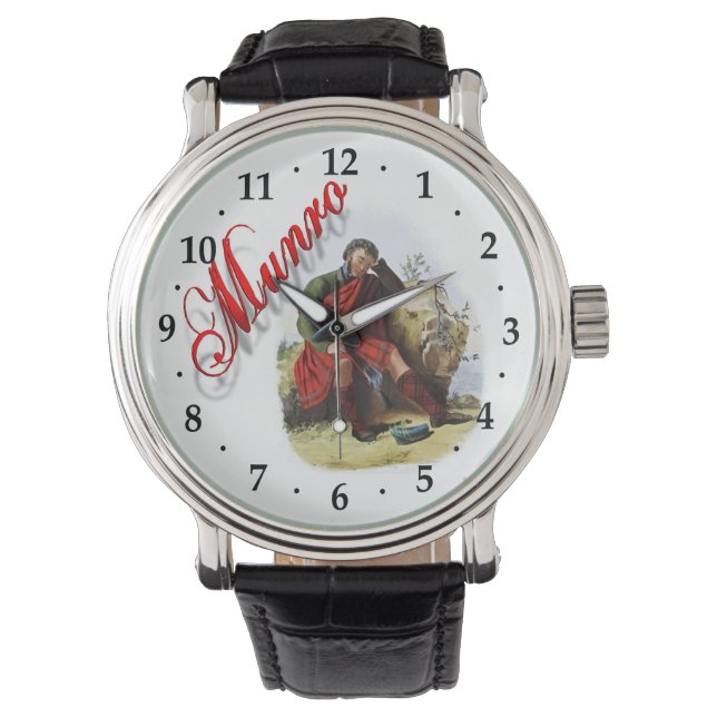 Clan Munro Scottish Dream Watch Armbanduhr (Vorderseite)