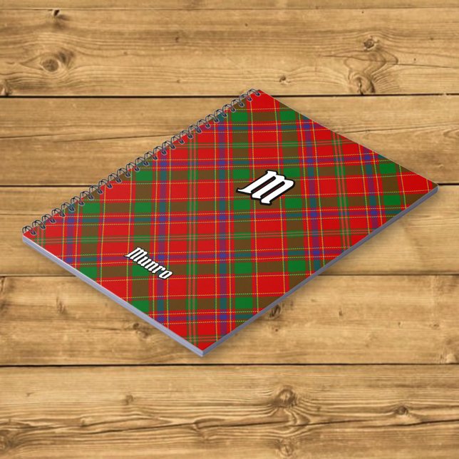 Clan Munro Tartan Notizblock (Von Creator hochgeladen)