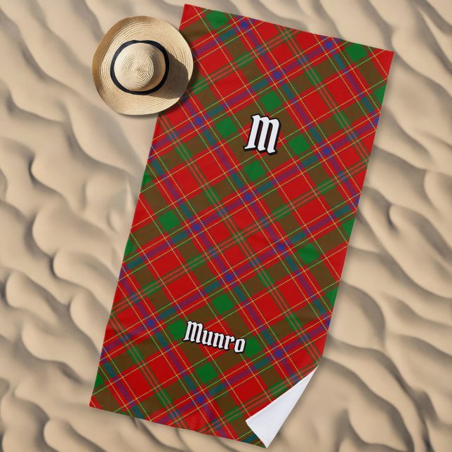 Clan Munro Tartan Strandtuch (Von Creator hochgeladen)