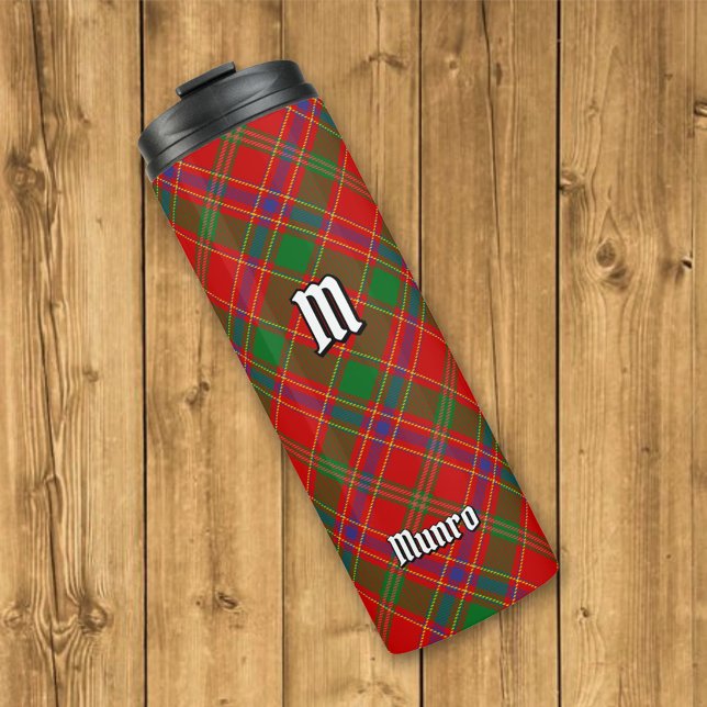 Clan Munro Tartan Thermosbecher (Von Creator hochgeladen)