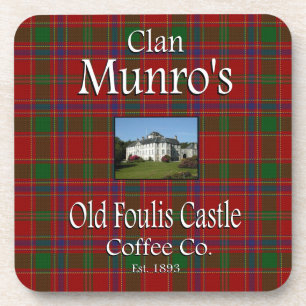 Clan Munro's Old Foulis Castle Coffee Co. Getränkeuntersetzer