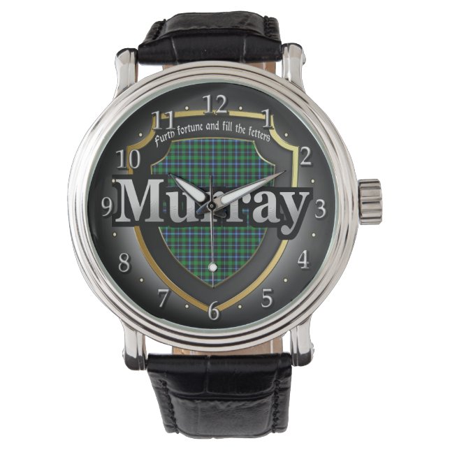 Clan Murray Scotland Celebration Watch Armbanduhr (Vorderseite)