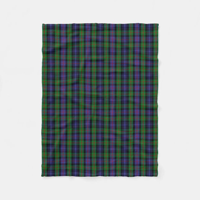 Clan Murray Tartan Kariert Fleecedecke (Vorderseite)