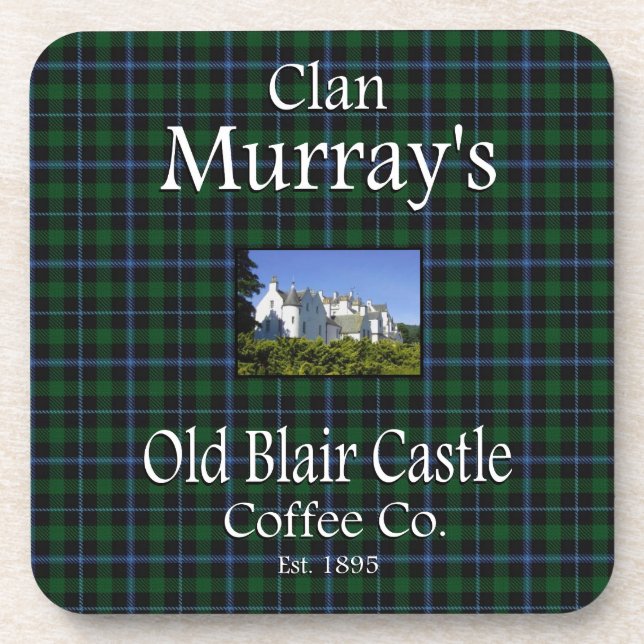 Clan Murray's Old Blair Castle Coffee Co. Untersetzer (Vorderseite)