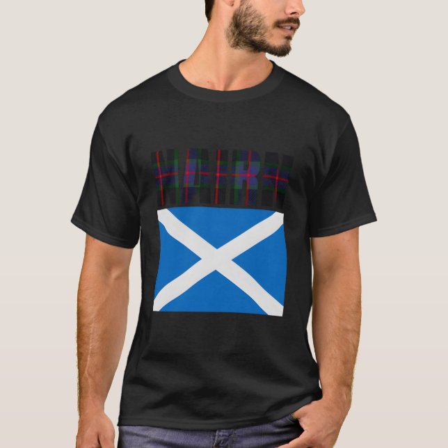 Clan Nairn Tartan Scottish Family Name Scotland Pr T-Shirt (Vorderseite)