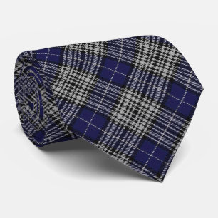 Clan Napier Letter N Monogram Tartan Krawatte