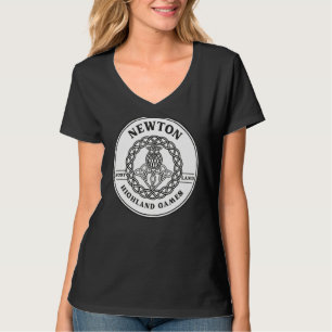 Clan Newton Scottish Thistle Highland Games T-Shirt