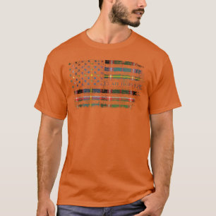 Clan Norvel Scottish tartan, USA Flaggenkilometer, T-Shirt