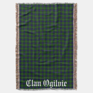 Clan Ogilvie Tartan Kariert Decke