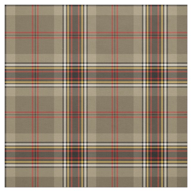 Clan O'Keefe Tartan Tan Kariert Stoff (Muster)