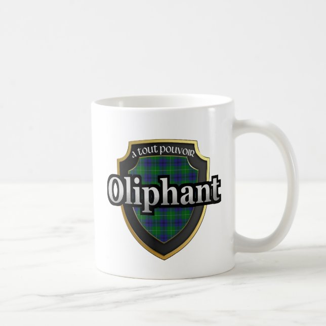 Clan Oliphant Scottish Dynsty Tartan Tasse Cups (Rechts)
