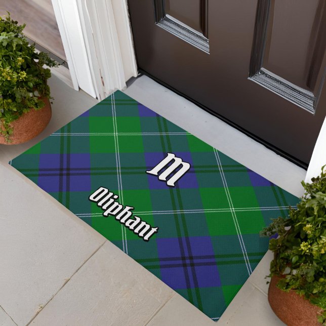 Clan Oliphant Tartan Doormat Fußmatte (Von Creator hochgeladen)