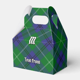 Clan Oliphant Tartan Favor Box Geschenkschachtel