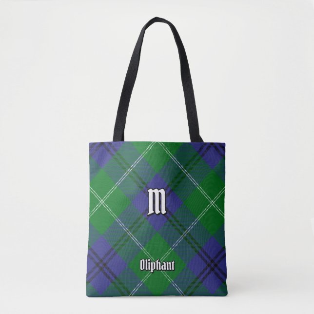 Clan Oliphant Tartan Tote Bag (Vorderseite)