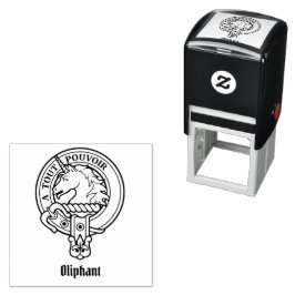 Clan Oliphant Wappen Selbstfärbende Briefmarke Permastempel