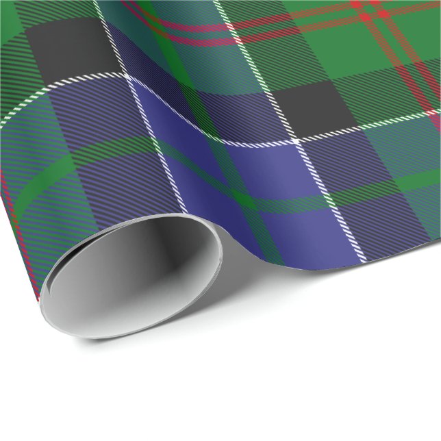 Clan Paterson Tartan Geschenkpapier (Rolleneckpunkt)