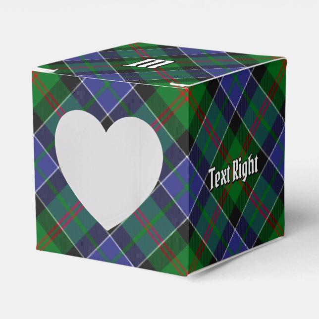 Clan Paterson Tartan Geschenkschachtel (Vorderseite)