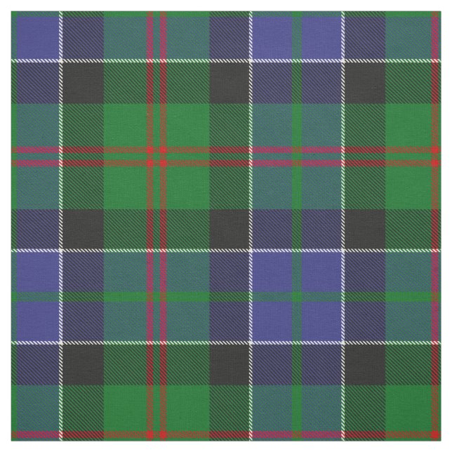 Clan Paterson Tartan Stoff (Muster)
