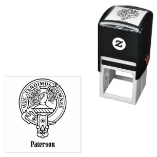 Clan Paterson Wappen Permastempel