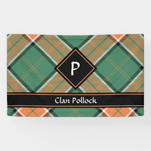 Clan Pollock Tartan Banner