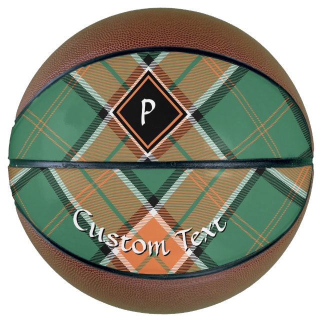 Clan Pollock Tartan Basketball (Vorderseite)