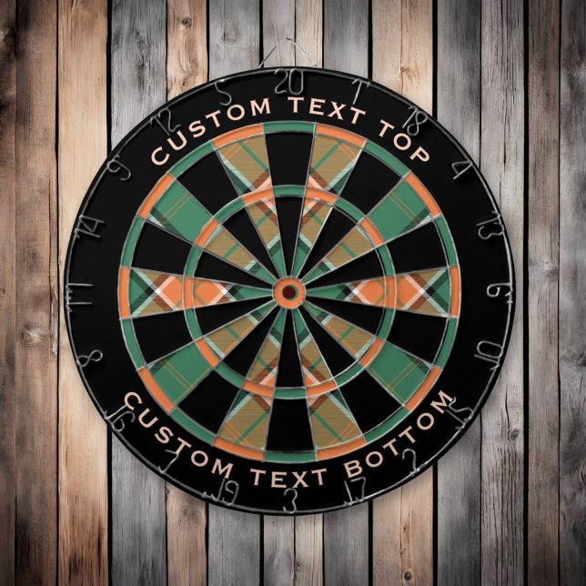 Clan Pollock Tartan Dart Board Dartscheibe (Von Creator hochgeladen)