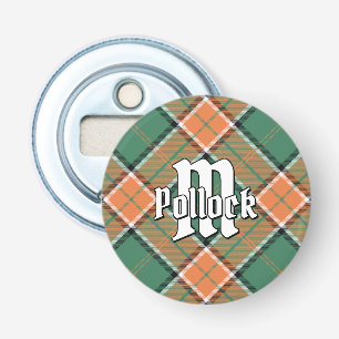 Clan Pollock Tartan Flaschenöffner
