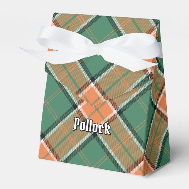 Clan Pollock Tartan Gevor Box Geschenkschachtel (Vorderseite)