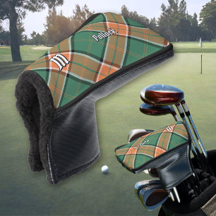 Clan Pollock Tartan Golf Head Cover Headcover