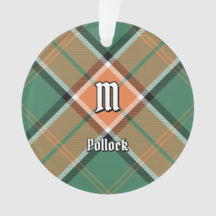 Clan Pollock Tartan Ornament