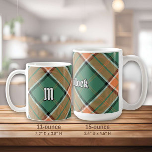 Clan Pollock Tartan Tasse