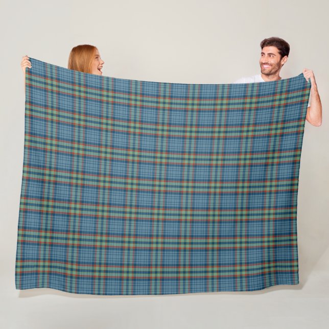 Clan Ralston Tartan Fleecedecke (Beispiel)