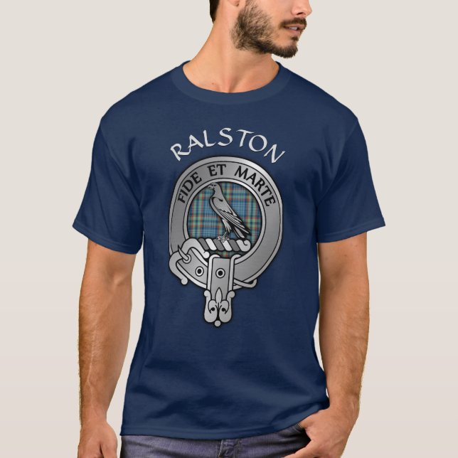 Clan Ralston Wappen T-Shirt (Vorderseite)