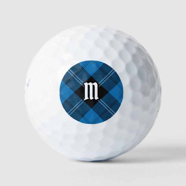Clan Ramsay Blue Hunting Tartan Golfball (Vorderseite)
