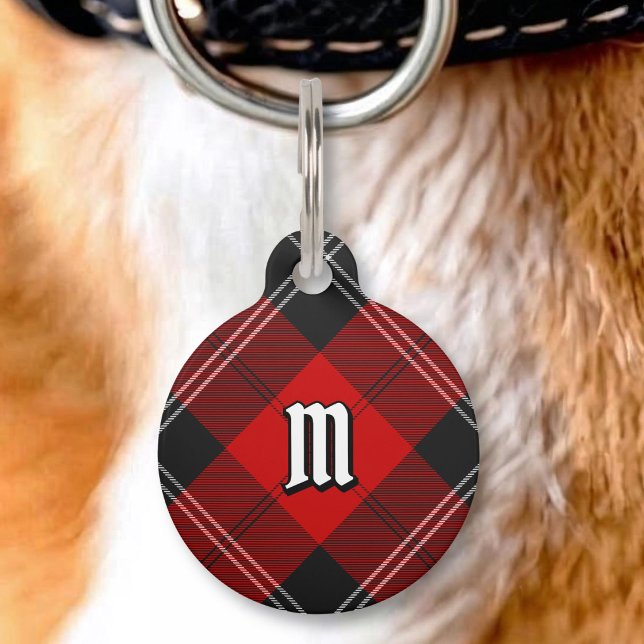 Clan Ramsay Red Tartan Haustiermarke (Von Creator hochgeladen)