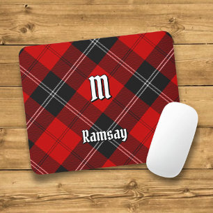 Clan Ramsay Red Tartan Mousepad