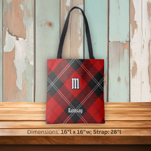 Clan Ramsay Roter Tartan