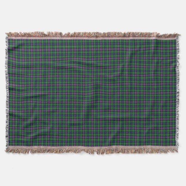Clan Rankine Tartan Decke (Vorderseite)