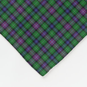 Clan Rankine Tartan Fleecedecke