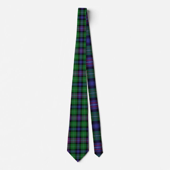Clan Rankine Tartan Krawatte (Vorderseite)