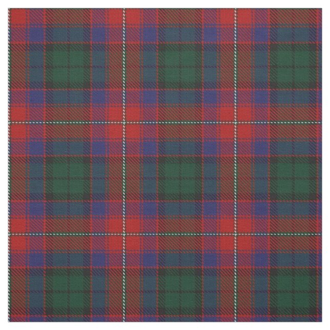 Clan Rattray roter grüner schottischer Tartan Stoff (Muster)
