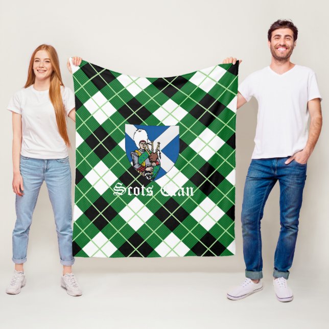 Clan Raute Diagonal Diamond Tartan Kariert Arbuthn Fleecedecke (Beispiel)