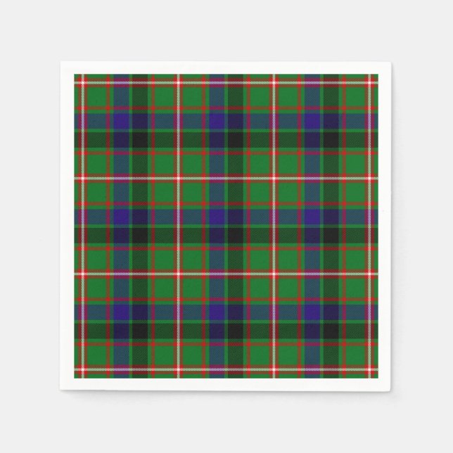 Clan Reid Tartan Serviette (Vorderseite)