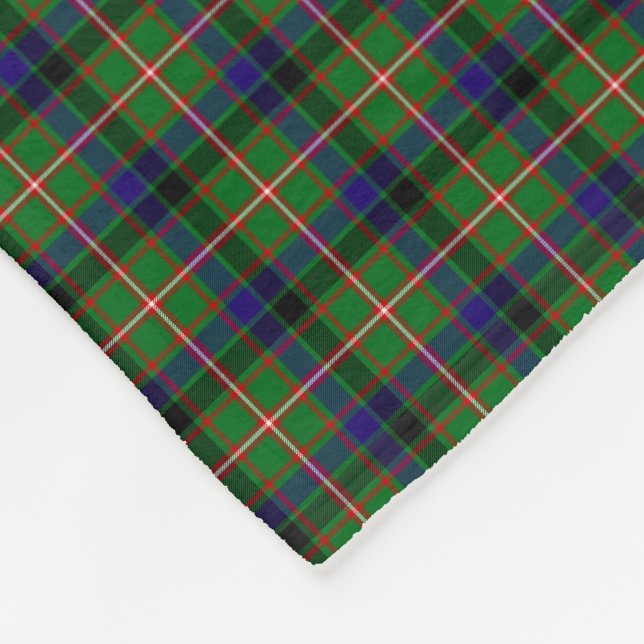 Clan-ReidTartan Fleecedecke (Ecke)