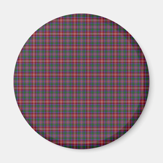 Clan Ritchie Tartan Magnet (Vorne)