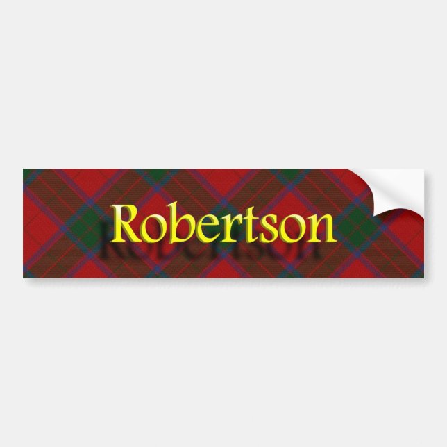 Clan Robertson Scottish Autoaufkleber (Vorne)